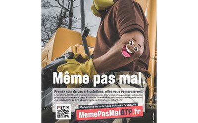 La campagne de prévention de l'OPPBTP sur les TMS inspire...