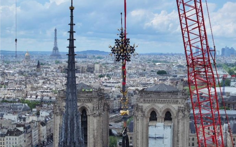 Notre-Dame de Paris : deux nouvelles étapes majeures franchies - Batiweb