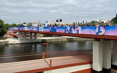 Deux nouvelles passerelles inaugurées en Seine-Saint-Denis