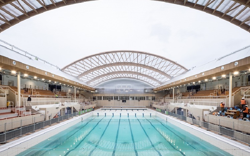 La piscine olympique Georges Vallerey est prête pour l’avenir - Batiweb