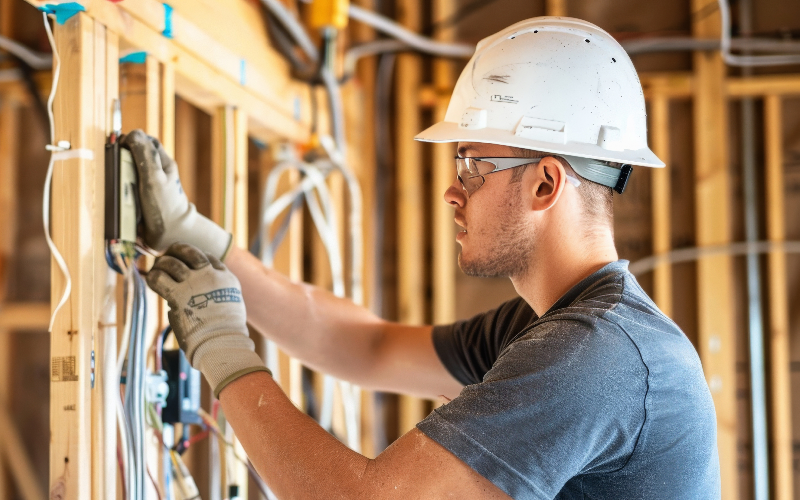 Travaux d'installation électrique : le nombre d'apprentis augmente de 2 % - Batiweb