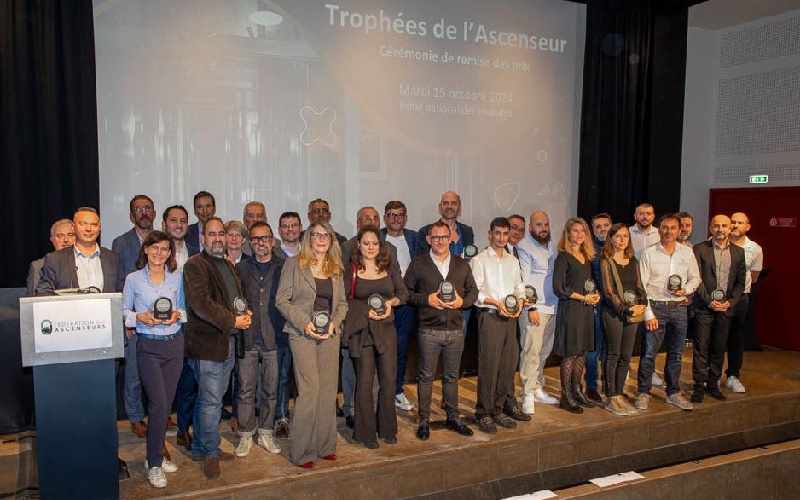 Trophées de l’Ascenseur 2024 : neuf lauréats récompensés - Batiweb