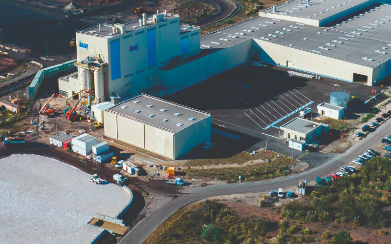 Knauf inaugure son nouveau site de production de plaques de plâtre à Fos-sur-Mer - Batiweb