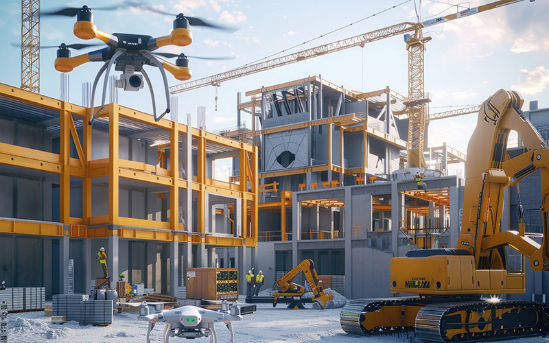 Les drones dans la construction : pourquoi sont-ils bénéfiques et comment les utiliser ? - Batiweb