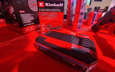 Einhell lance sa première batterie étanche