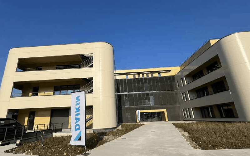 Daikin France présente ses nouveaux locaux, situés à Genas (69) - Batiweb