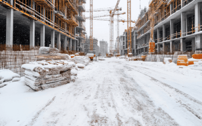 Quand la météo retarde les chantiers et alourdit les...