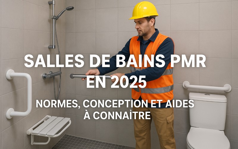 Normes PMR 2025 : comment concevoir une salle de bains accessible et conforme - Batiweb