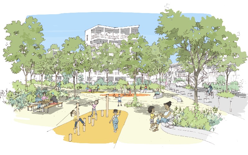 À Saint-Étienne, l'îlot Rocher se transforme - Batiweb