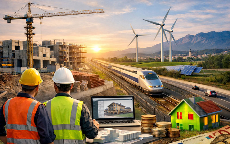 BTP en Région Est : un marché en mutation et des perspectives contrastées pour 2026 - Batiweb