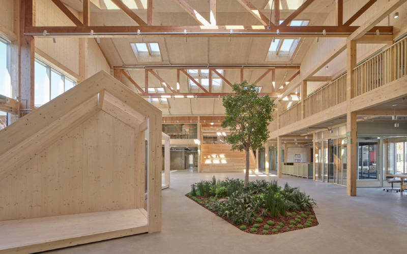 « LKR Innovation House », le centre d’innovation bas carbone du groupe Velux - Batiweb