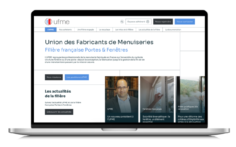 Plus simple, plus moderne, le nouveau portail de l’UFME - Batiweb