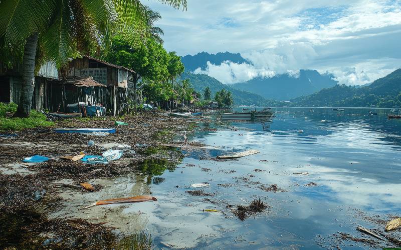 Polynésie : 40 piscines olympiques de déchets dans une décharge illégale - Batiweb