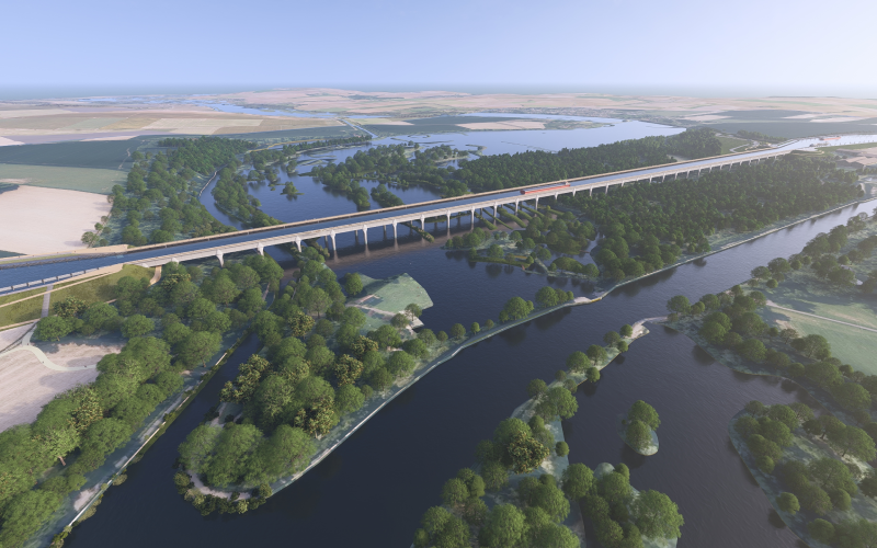 Le chantier du pont-canal de la Somme attribué à Bouygues Travaux Publics - Batiweb