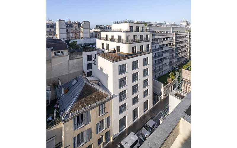 À Paris, Pietri Architectes livre 34 logements sociaux et une crèche - Batiweb