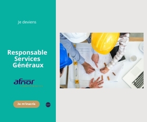 Afnor Responsable Services Generaux