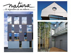 NOUVEAUTE DANS LA GAMME FACADE ETERNIT : NATURA®, UNE GAMME HAUTE EN COULEURS - Batiweb