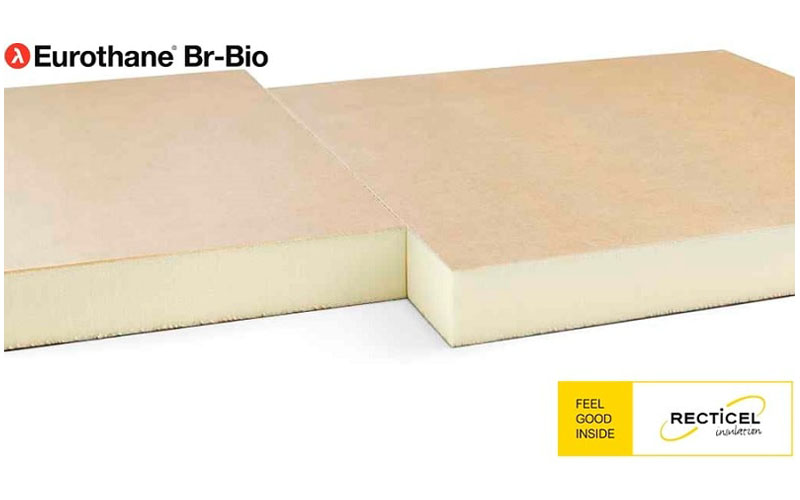 Eurothane Br-Bio® : panneau support d'étanchéité sous protection lourde pour terrasses béton ou bois - Batiweb