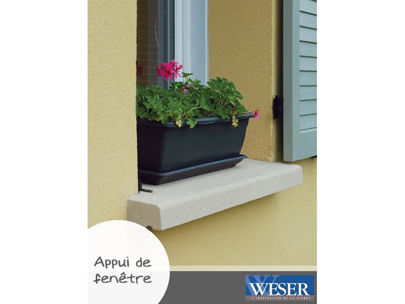 Appui de fenêtre - Batiweb