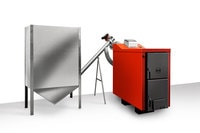 CHAUDIERE A GRANULES DE BOIS CEDRA ECO - Batiweb