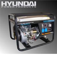 Groupe électrogène essence ouvert industrie HYUNDAI référence HY7000LE  - Batiweb