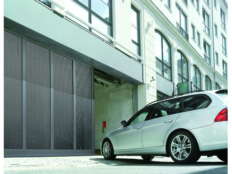 Porte coulissante ST 500 pour garages collectifs - Batiweb
