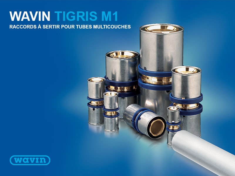 Wavin Tigris M1 - raccords à sertir pour tubes multicouches - Batiweb