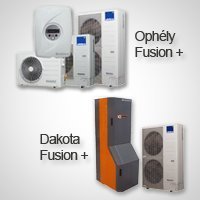 Pompes à chaleur Air/Eau – Ophély Fusion + et Dakota Fusion + - Batiweb