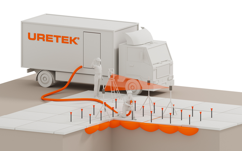 Stabilisation et relevage de dallages (Floor Lift®) - Batiweb
