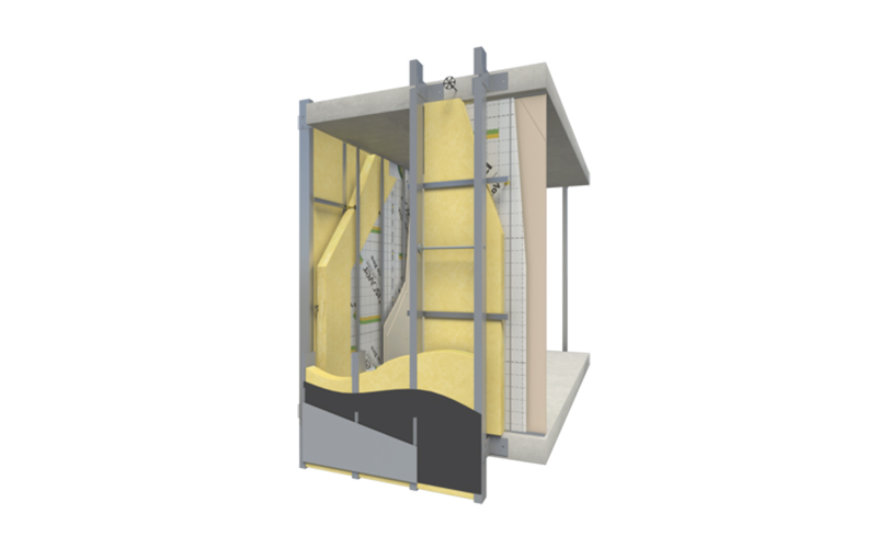 FACADE F4 Isover/PLACO® : un nouveau système de façade légère et complet - Batiweb