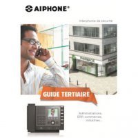 AIPHONE Kit interphone en saillie 2 fils intégral 2 postes extra-plat -  DB2INT