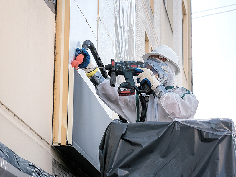 Myral, un système exclusif d’isolation thermique des façades amiantées - Batiweb