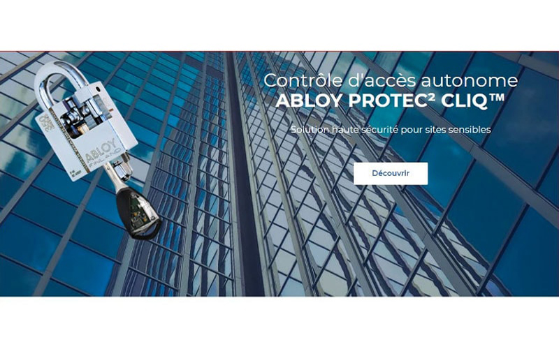 ABLOY PROTEC2 CLIQ - Contrôle d'accès autonome - Batiweb