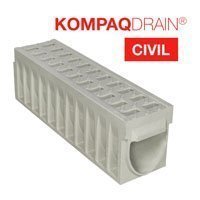 ULMA KOMPAQDRAIN® CIVIL, le caniveau compact en béton polymère, classé F900 - Batiweb