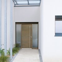 Porte d'entrée Belcastel - Batiweb