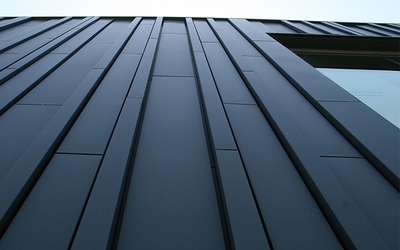 elZinc Graphite, zinc prépatiné pour couvertures et façades