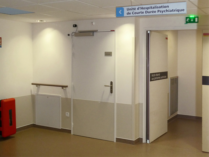 Blocs-portes D.A.S. débrayables pour chambres et locaux techniques - Batiweb