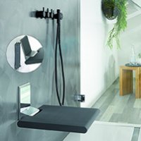 Siège de douche Vario - La solution simple et rapide pour adapter les salles de bain sans entraves - Batiweb