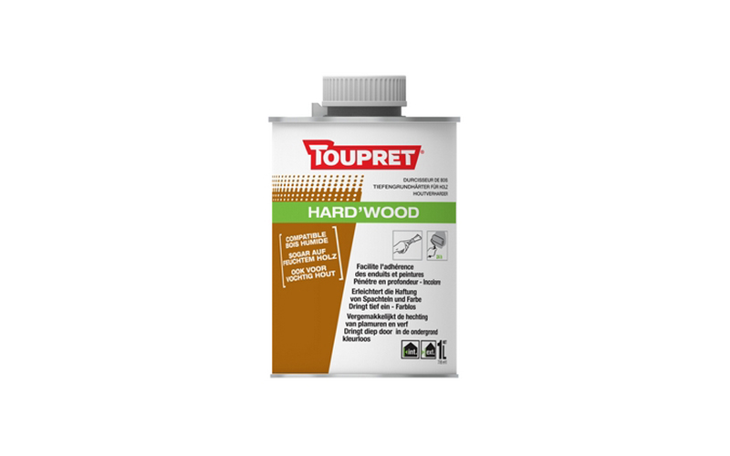 TOUPRET Durcisseur de bois HARWOOD, Pour redurcir et consolider les bois pourris - Batiweb