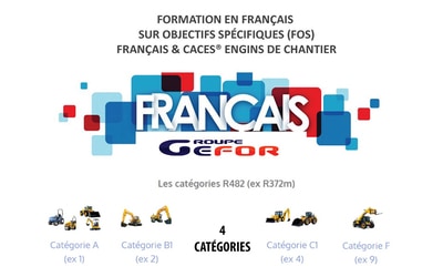 Formation en Français sur Objectifs Spécifiques (FOS) Conducteur d'engins de chantier