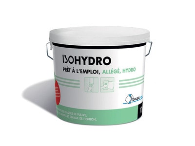 ISOHYDRO - ENDUIT PRÊT À L'EMPLOI ALLÉGÉ HYDROFUGE