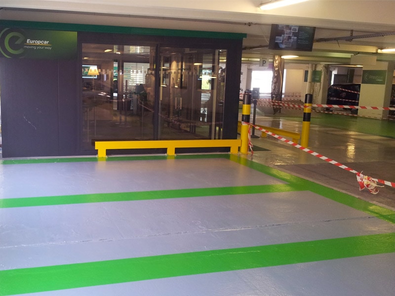 TOPCOLOR, résine de sol polyuréthane pour finition pelliculaire