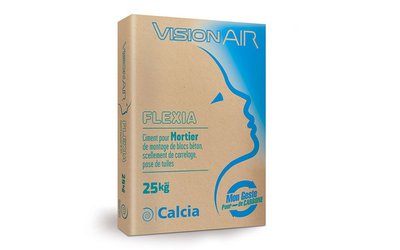 VisionAIR Flexia, ciment pour mortier de montage