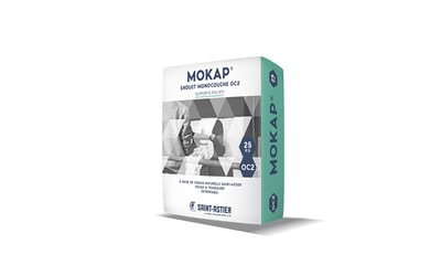 MOKAP® - Enduit monocouche OC2 - Supports RT2 et RT3 - sac de 25 kg