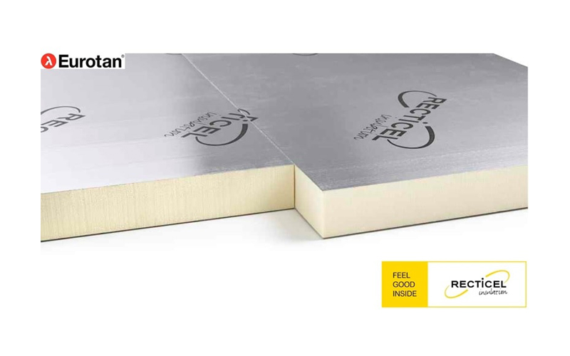 Eurotan®, isolation thermique support d'étanchéité sur acier ou bois - Batiweb