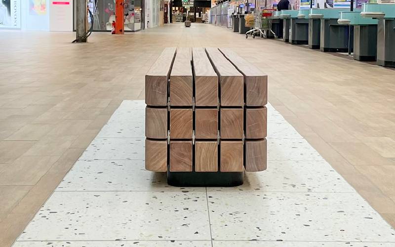 MODULO Green : le mobilier urbain en bois massif aux multiples configurations - Batiweb