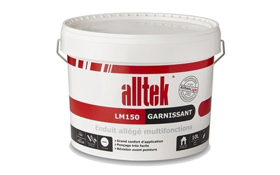 Alltek LM150, l'enduit conçu pour garnir et lisser