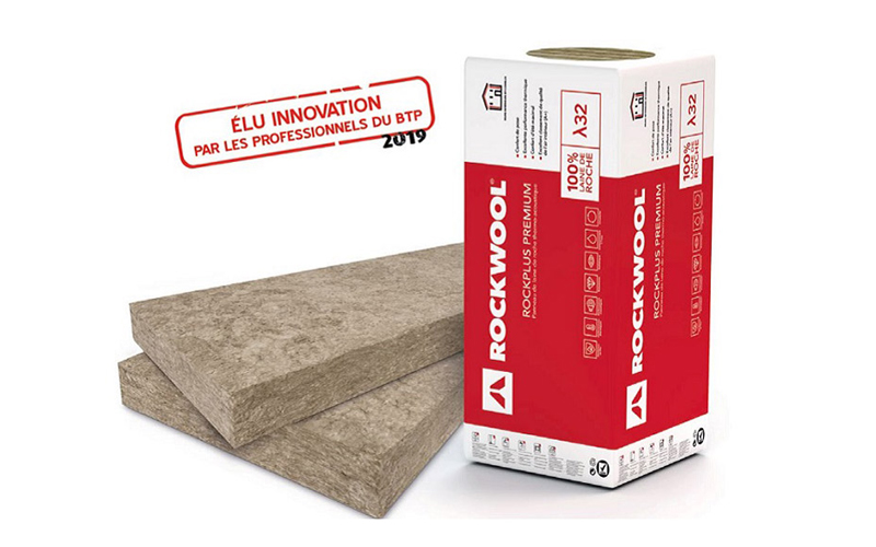 Rockplus Premium : panneau isolant en laine de roche, mono densité - Batiweb
