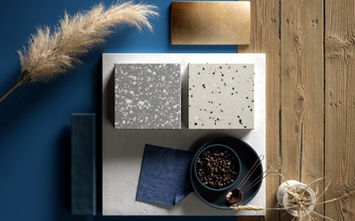 HIMACS - Solid Surface : collection Terrazzo