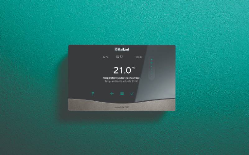 sensoCOMFORT, la régulation idéale pour les chaudières, pompes à chaleur et systèmes Vaillant - Batiweb